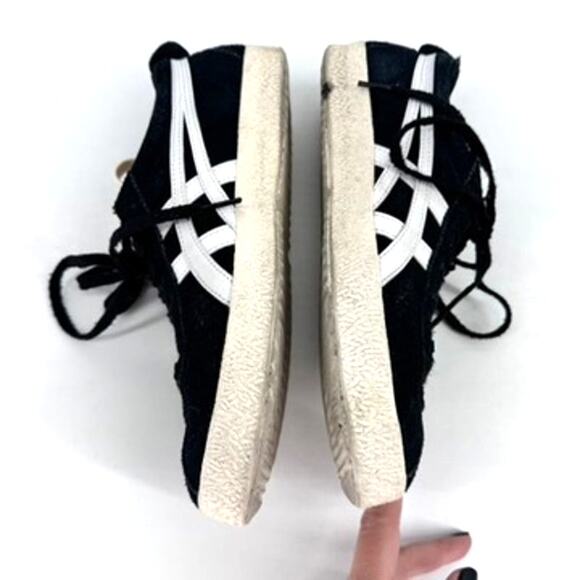 Onitsuka Tigers Shoes Size 9 Mens Black Mexico Delegation - Picture 3 of 8